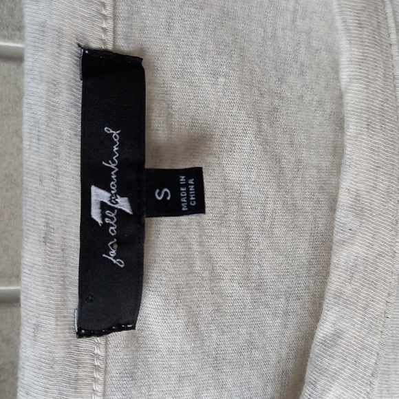 7 for all mankind long sleeved shirt - Picture 4 of 4